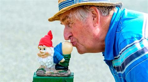 Oap Ordered To Remove Mooning Garden Gnomes From Outside His Home