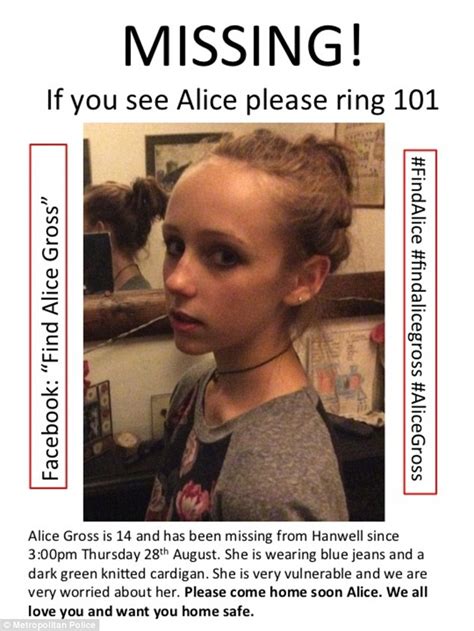 Alice Gross Disappearance Becomes Murder Investigation Daily Mail Online