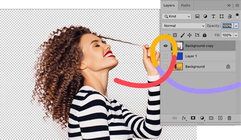 How To Remove The Background From Hair In Photoshop Tutorial Path