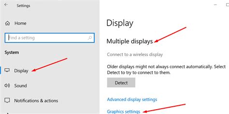 Display Settings Windows 10 Not Working