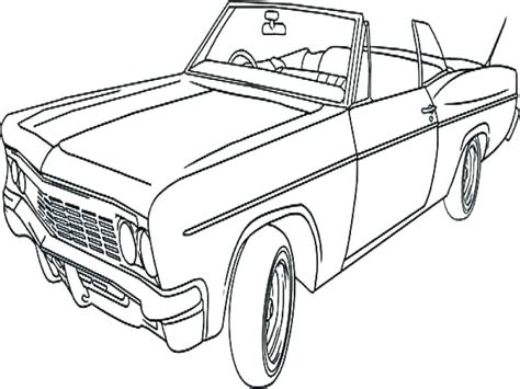 classic muscle car coloring pages  getdrawings