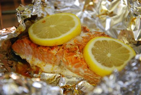 How that happens is that, after seasoning your salmon, you seal it up in a foil pouch. foil wrapped salmon Archives - Life Made Full