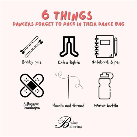 Six Things To Pack In Their Dance Bag Including Water Bottle And Other