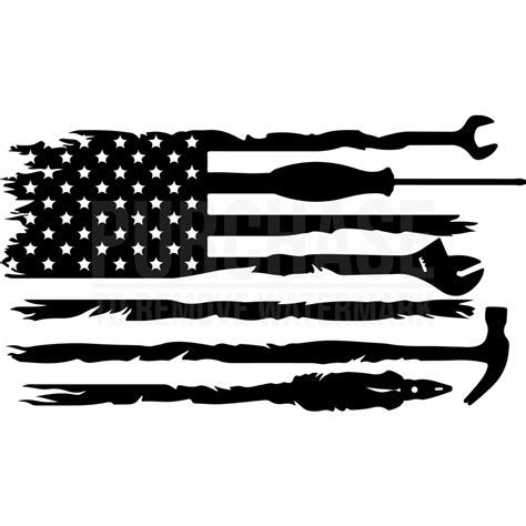 Usa Flag Tools Svg Tools Clipart Svg American Flag Svg Usa Flag