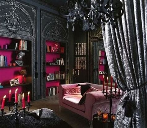The small bedroom space are all in white, but it uses purple led lights to give the room a purple tone as the white readily absorbs the purple light. Victorian red and black rooms | ... Red And Black Bedroom ...