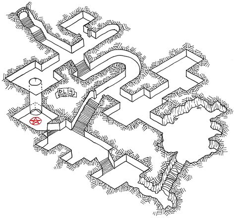 Isometric Map Dungeon Maps Map