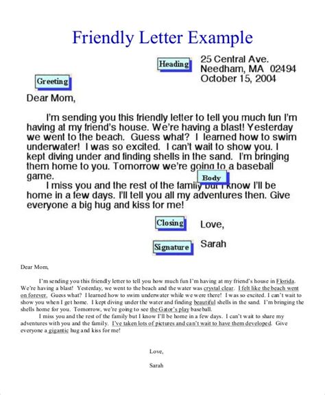 Also contains resources on how to properly format a letter and information. Friendly Letter Format In Afrikaans