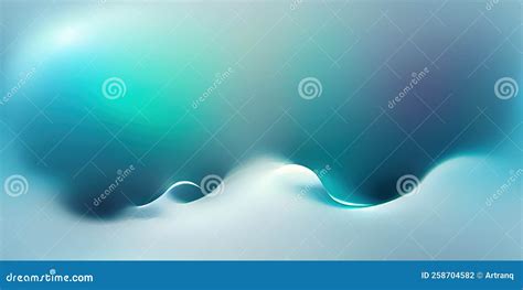 Soft Liquid Flow Of Bluish White Wavy Shapes Seamless Texture With