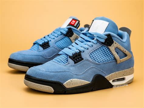 Air Jordan 4 University Blue Releases April 28th Sneaker Combos