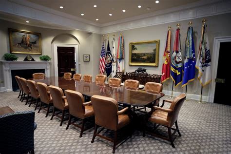 White House Unveils Newly Renovated Roosevelt Room