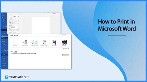 How To Print In Microsoft Word