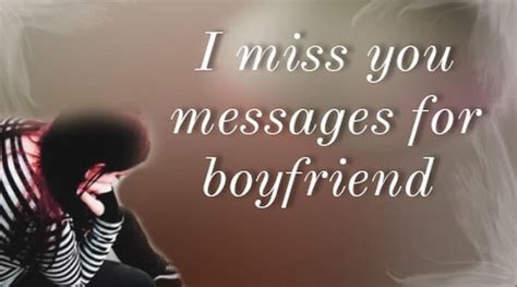 miss you messages for him
