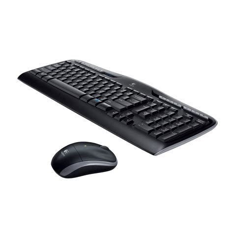 Logitech Mk320 Multimedia Wireless Keyboard And Mouse Desktop Full