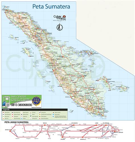 Grafis Pulau Sumatera Berdasarkan Peta