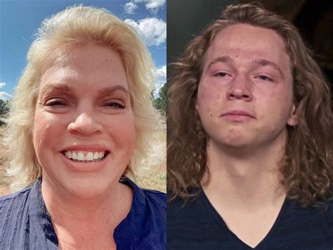 Sister Wives Janelle Brown Flaunts Her Son Gabriels Latest Makeover