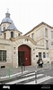 entrance to lycee charlemagne school. paris, france, europe Stock Photo ...