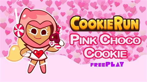 Pink Choco Cookie Cookie Run Youtube