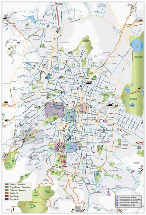 Mapas De Ciudad De México