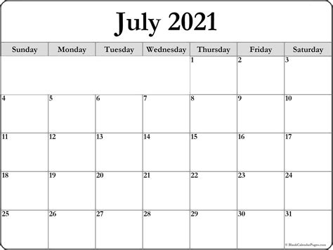 Downloadable Calendar Print Out 2021 Best Calendar Example