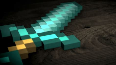 Blurry Minecraft Background