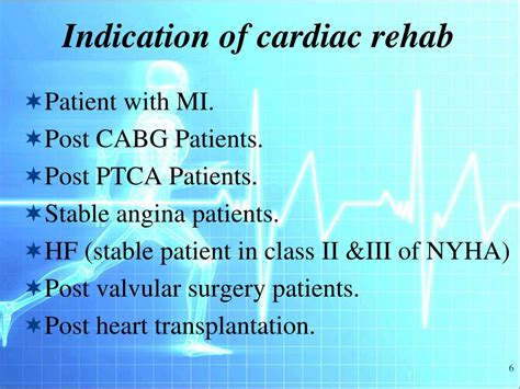 Ppt Cardiac Rehabilitation Powerpoint Presentation Free Download Id3758795