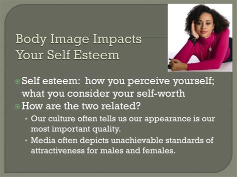 Ppt Body Image Self Esteem Whats The Connection Powerpoint Presentation Id