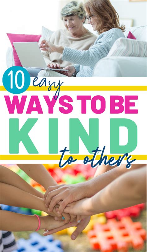 10 Easy Ways To Be Kind To Others But First Joy