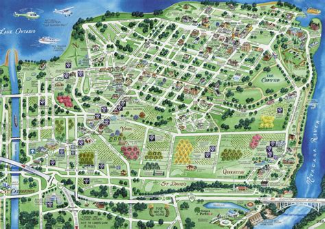 Maps And Getting Around Zoom Leisure Niagara Wine Tours And Bike For