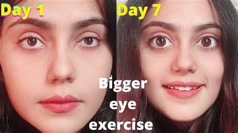 How To Get Bigger And Vivid Eyes Exercise To Enlarge Eyes Naturally