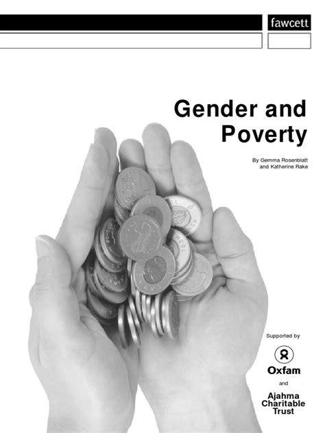 Gender And Poverty Social Exclusion Poverty