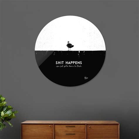 Shit Happens Disk By Schwebewesen Curioos