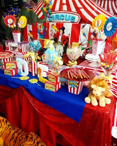 Circus Carnival Birthday Party Ideas Photo 8 Of 10 Artofit