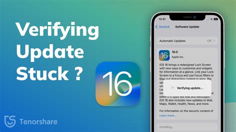 How To Fix Ios 16 Stuck On Verifying Update On Iphone Youtube