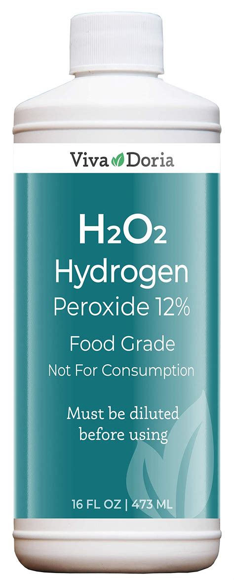 How To Dilute 12 Food Grade Hydrogen Peroxide For Internal Use Reverasite