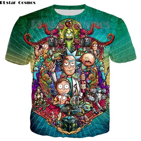 Buy Newest Cool Rick Morty Men Women T Shirt Summer