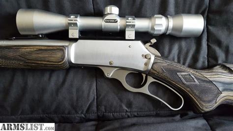 Armslist For Sale Marlin 336 Xlr Lever 3030 Stainless And Grey Laminate