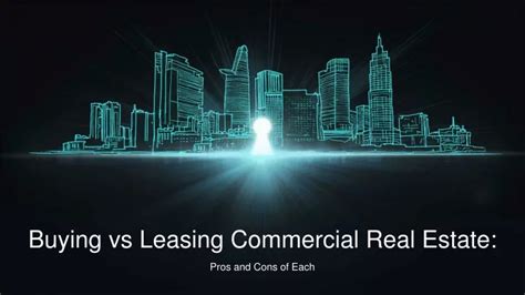 Ppt Buying Vs Leasing Commercial Real Estate Pros And Cons Of Each