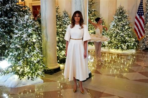 Melania Trumps White House Christmas Decorations Will Give You Fomo