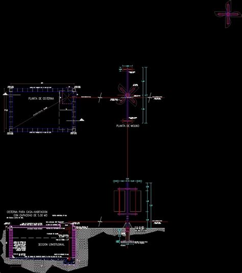 Aeolian Water Pump Dwg Block For Autocad Designs Cad