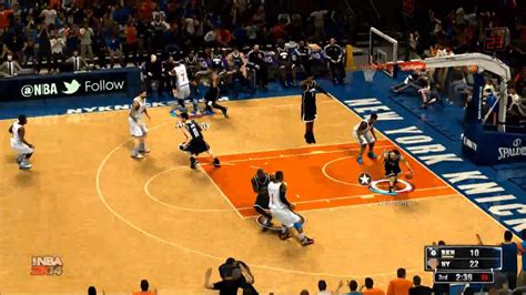 Nba 2k14 Gameplay Knicks Vs Nets Full Game Youtube