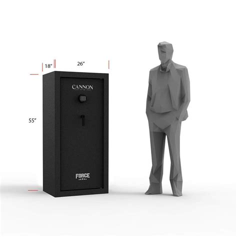 Cannon Security Products Force Series 24 Gun Safe In Matte Black Nfm