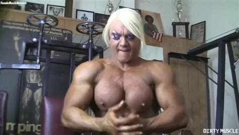 Powerful Naked Bodybuilder Shows Her Big Clit In The Gym Imagefap