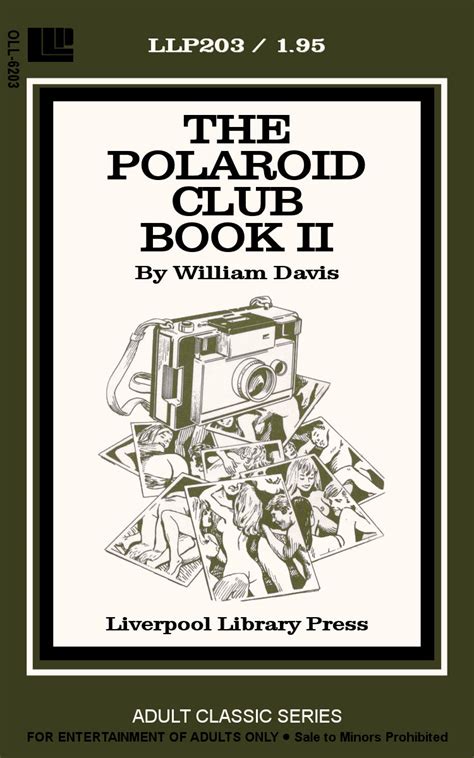 LLP The Polaroid Club Book II By William Davis EB Golden Age Erotica Books The Best