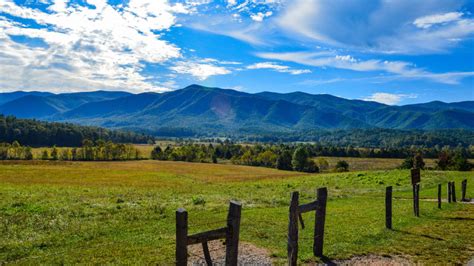 Cades Cove In The Great Smoky Mountains