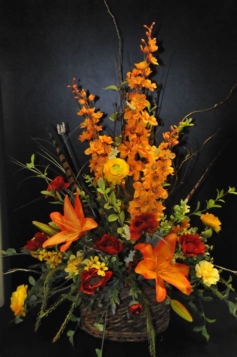 Fall Flower Arrangements For Church Altar Idalias Salon