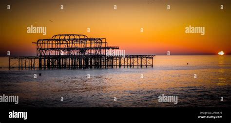Old Brighton Pier Hi Res Stock Photography And Images Alamy