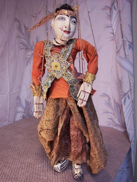 Unique Large Burmese Marionette Puppet