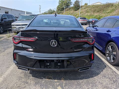 New 2021 Acura Tlx Sh Awd With A Spec Package In Majestic Black Pearl