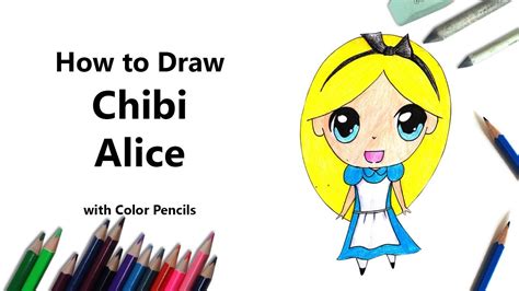 How To Draw Alice In Wonderland Easy