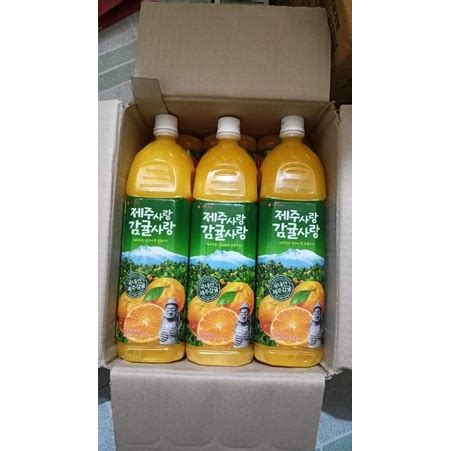 Lotte Jeju Mandarin Orange Juice L Shopee Philippines